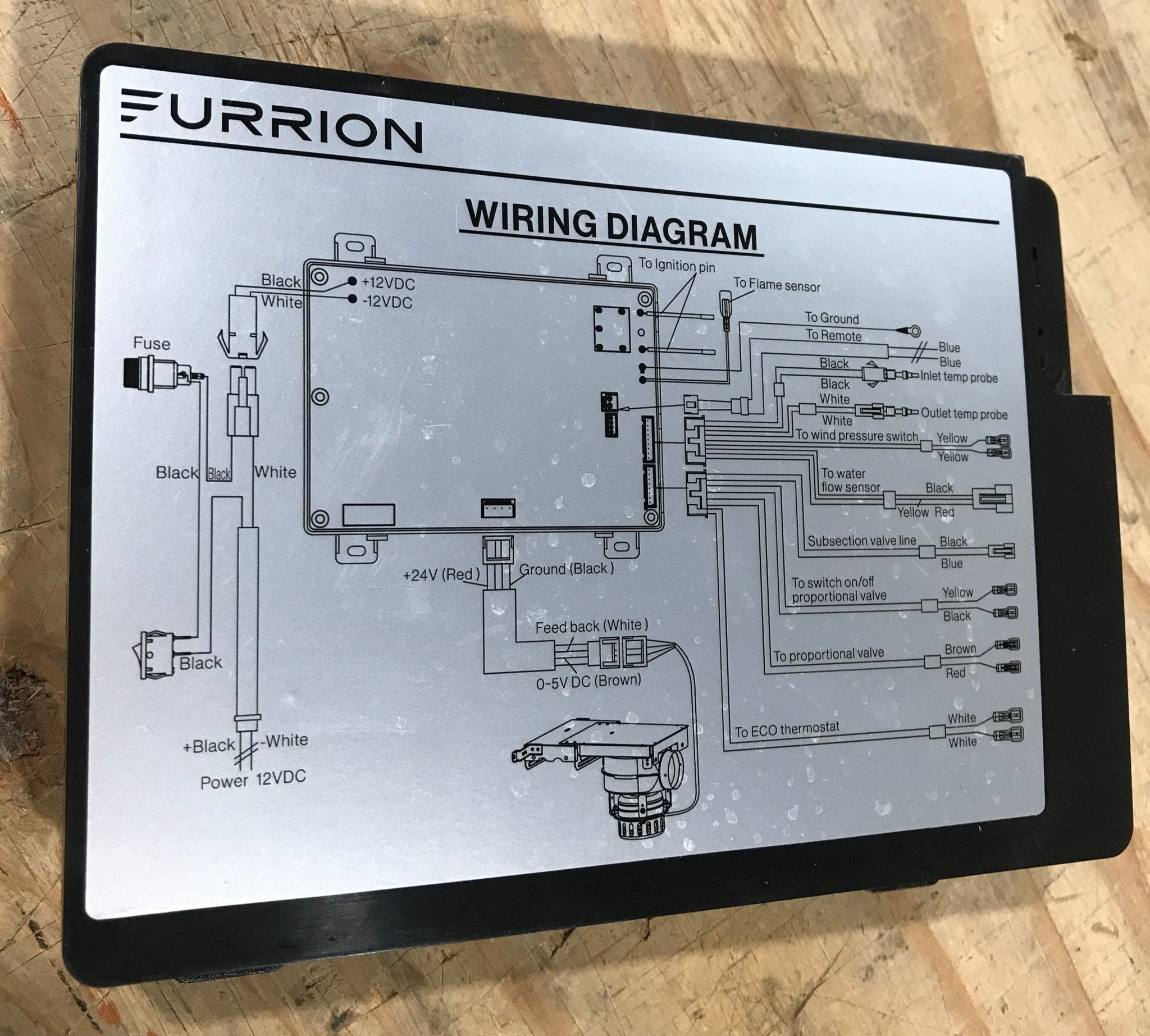 Used Furrion Water Heater Controller Unit C - FWH09A - 002 - Young Farts RV Parts