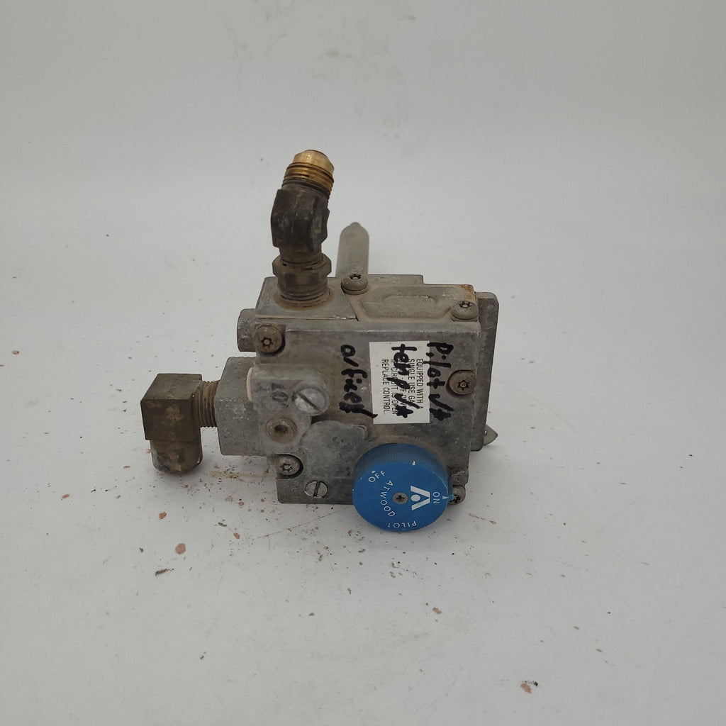 Used Gas Valve Atwood No. MPD - 91043 (White - Rodgers Model No. 37C14U - 5) - Young Farts RV Parts