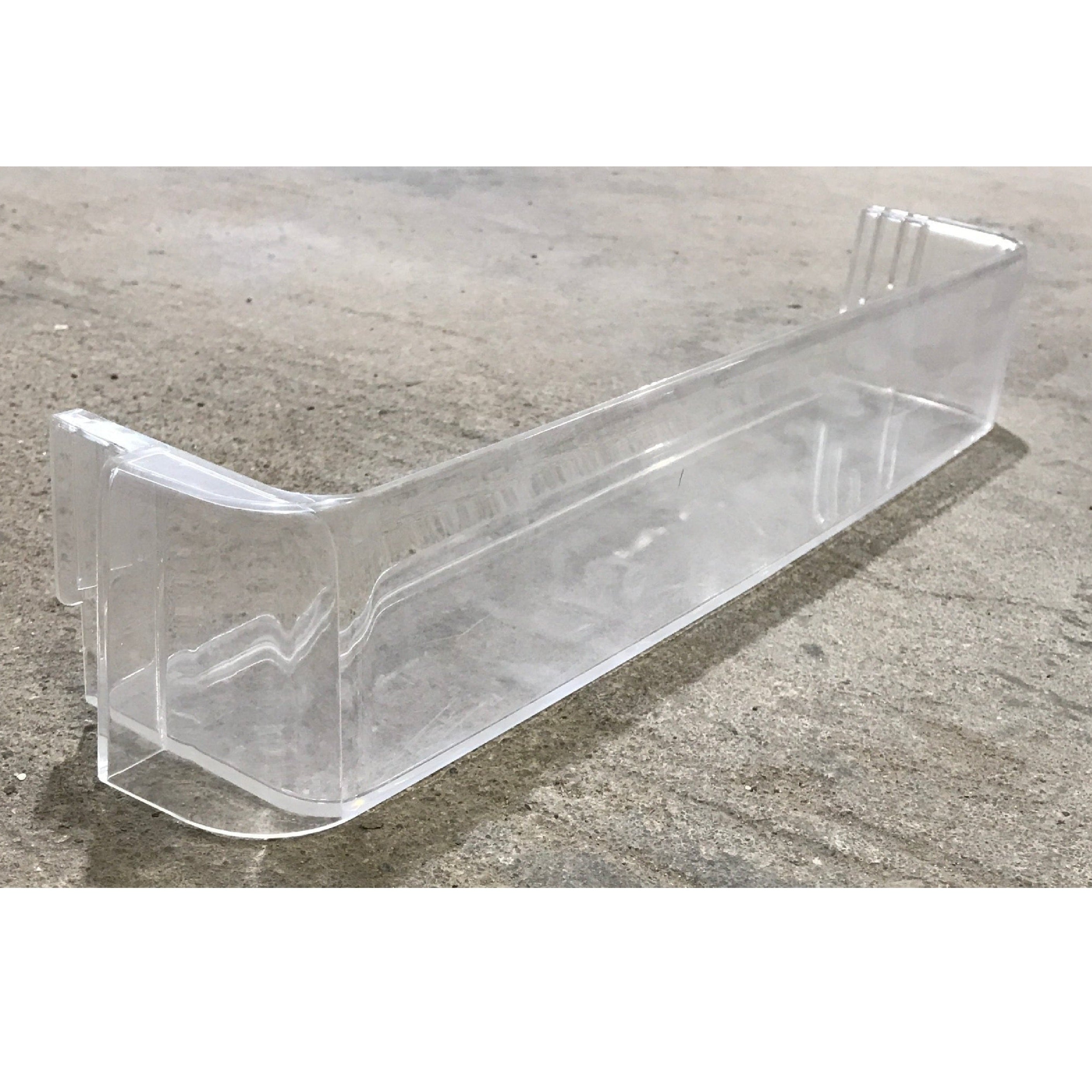 Used G&E Appliance Fridge Bottom Door Bin (CLEAR) - WR71X32547 - Young Farts RV Parts