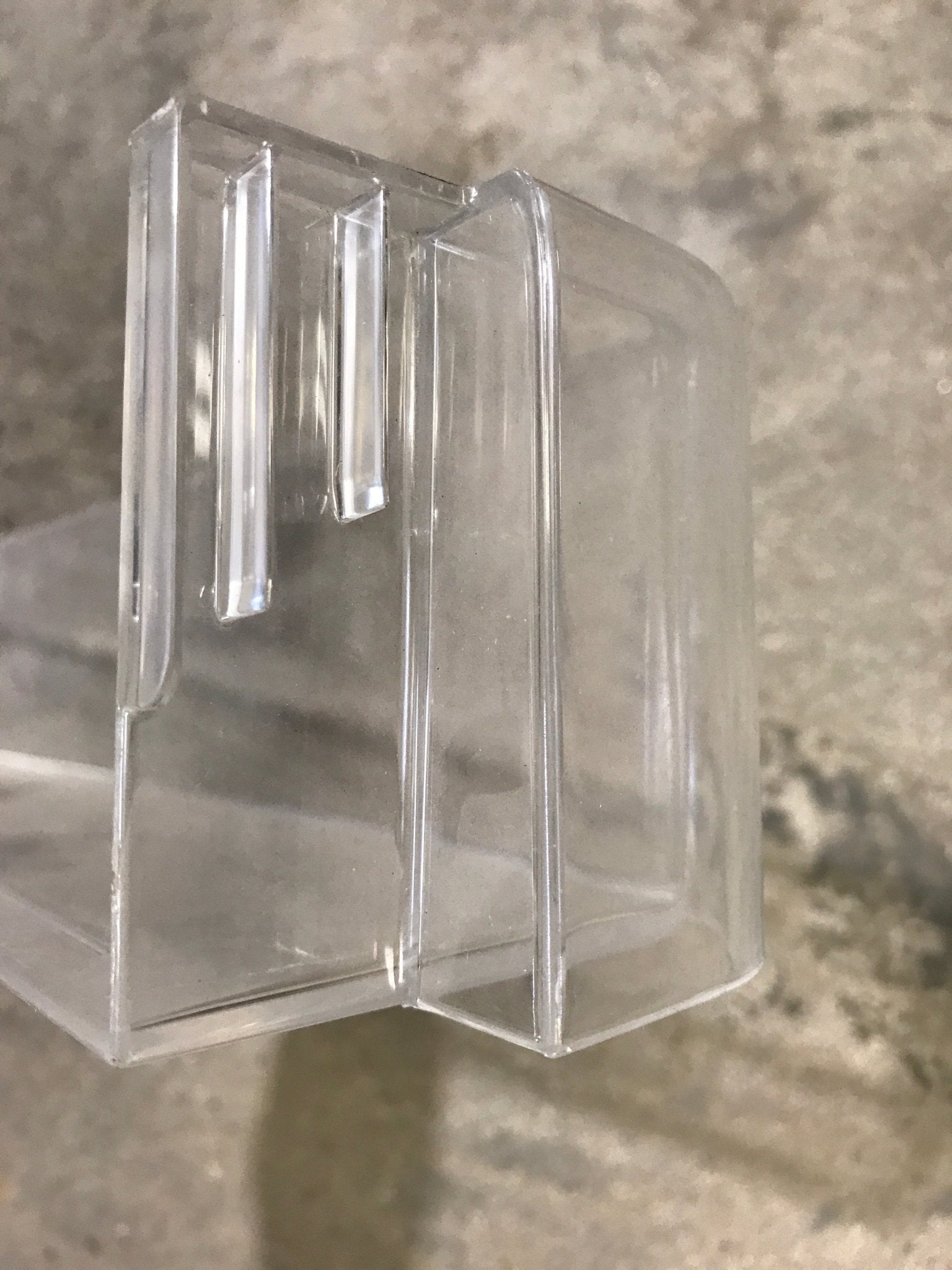 Used G&E Appliance Fridge Bottom Door Bin (CLEAR) - WR71X32547 - Young Farts RV Parts