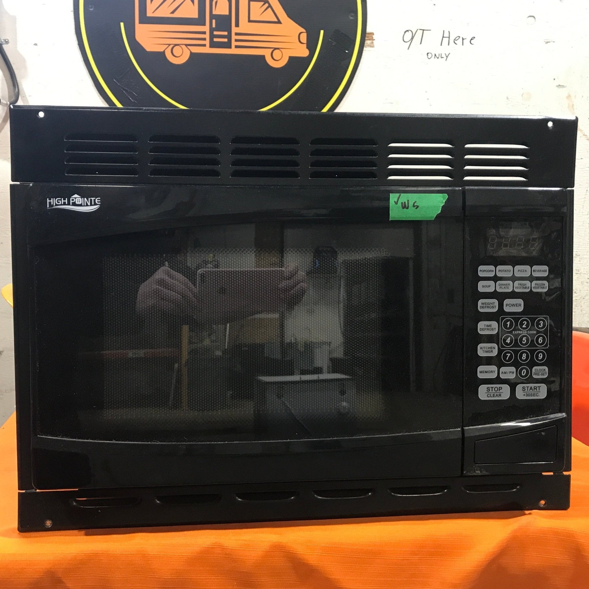 Used High Pointe RV Microwave 19" W x 10 1/2" H x 13 1/2" D - Young Farts RV Parts