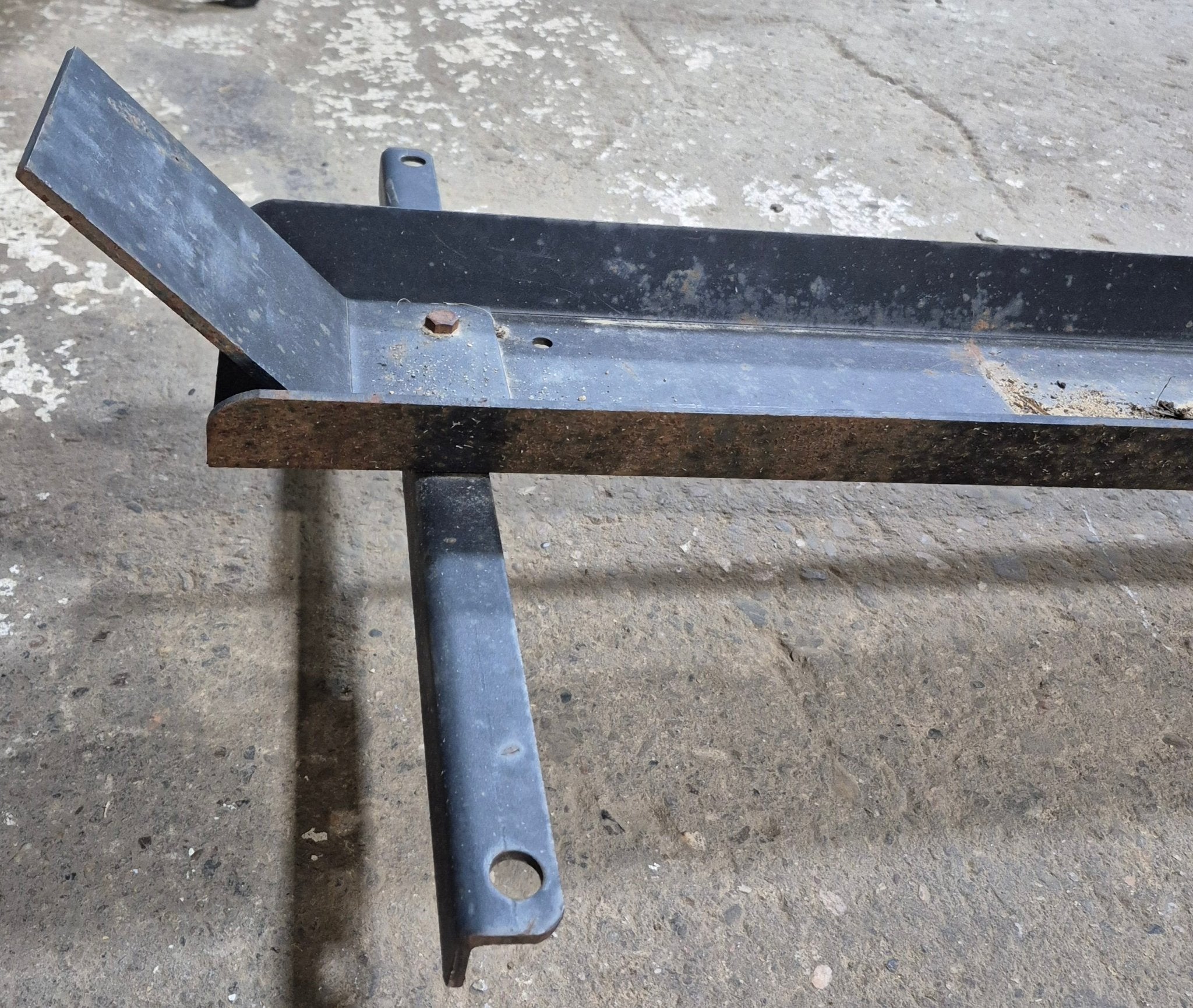 Used Hitch Mount Motorcycle Rack with Ramp Extension - Young Farts RV Parts