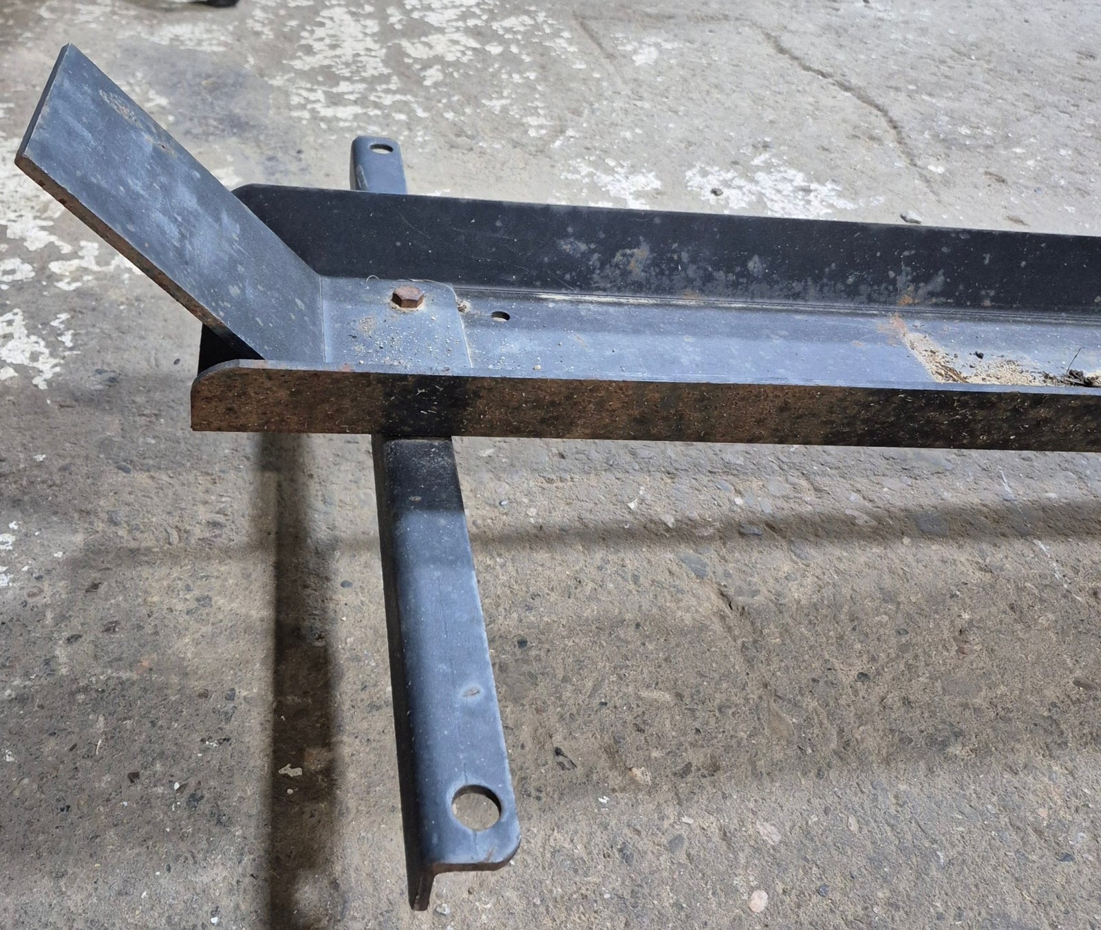 Used Hitch Mount Motorcycle Rack with Ramp Extension - Young Farts RV Parts