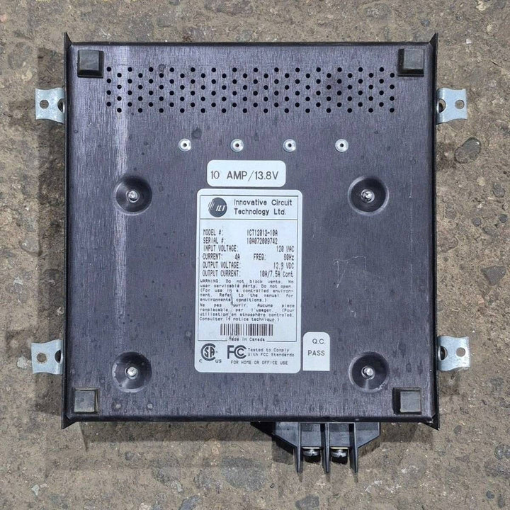 Used Innovative Circuit Technology Power Supply, 120 VAC - ICT12012 - 10A - Young Farts RV Parts
