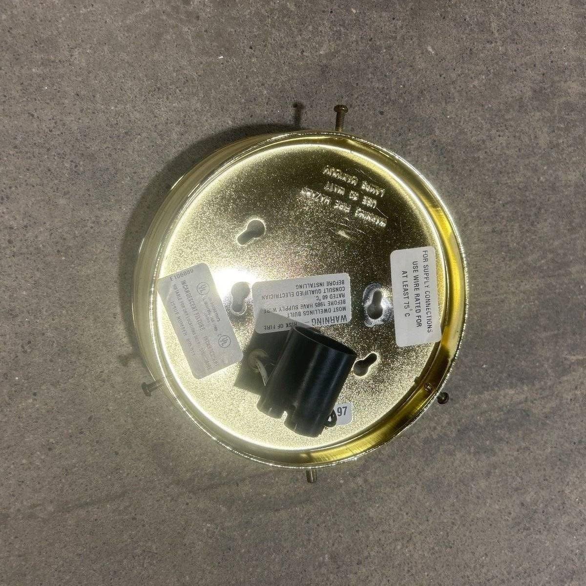 Used Interior Ceiling Mount Light Fixture - Young Farts RV Parts