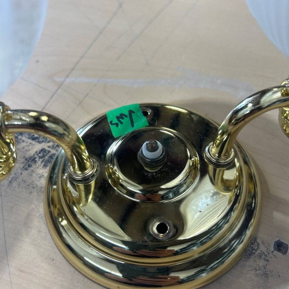 Used Interior Ceiling Mount Light Fixture, With Switch - E110265 - Young Farts RV Parts