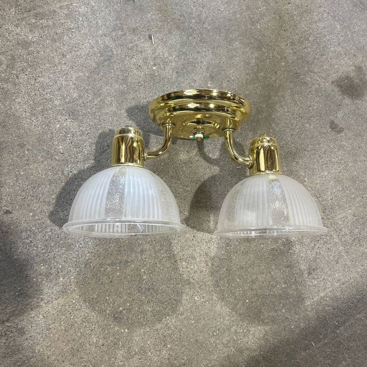Used Interior Ceiling Mount Light Fixture, With Switch - E110265 - Young Farts RV Parts