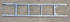 Used Interior Metal Bunk Ladder 12" x 60 1/2" - Young Farts RV Parts