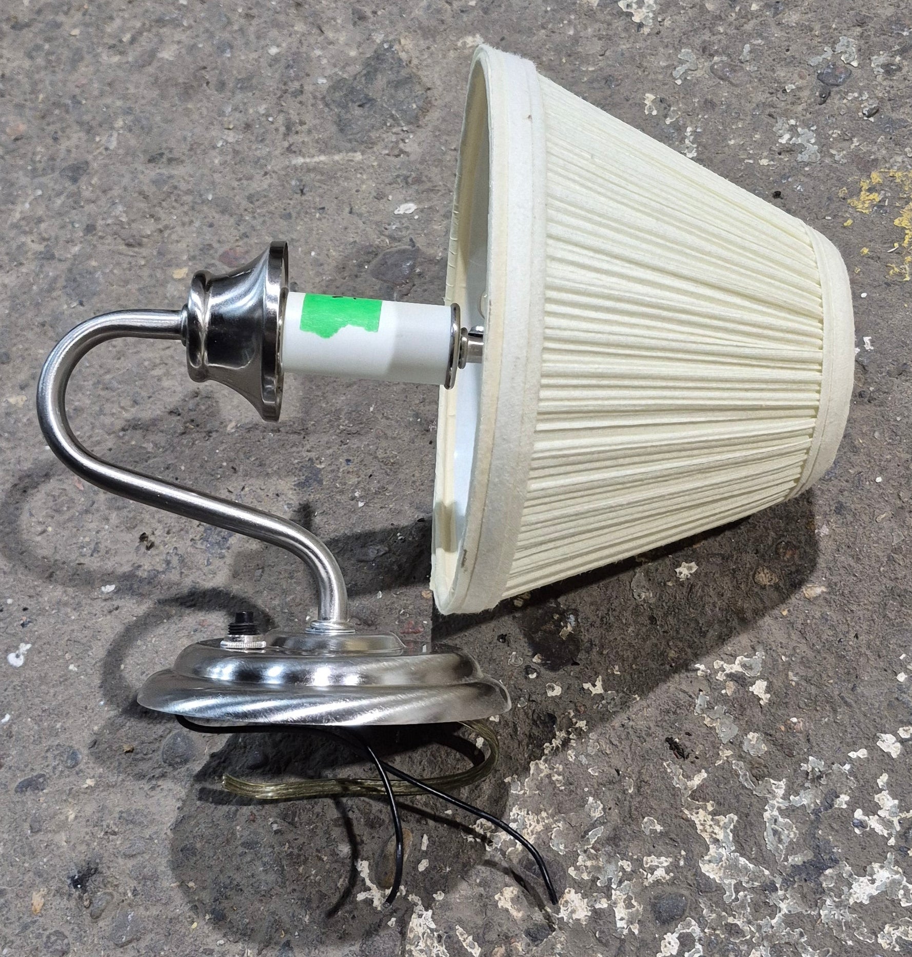 Used Interior Wall Mount Light Fixture, With Switch - Young Farts RV Parts