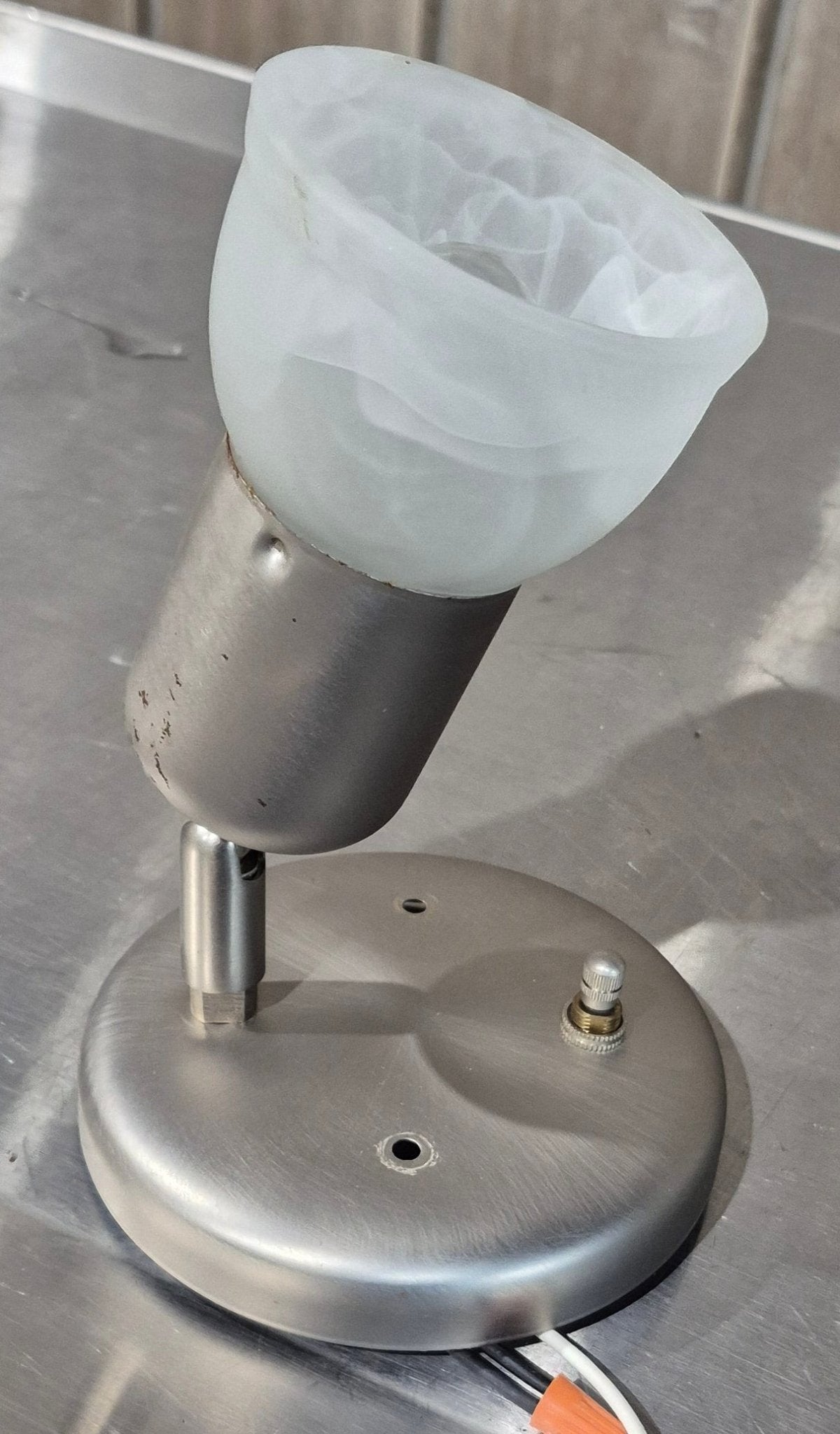 Used Interior Wall Mount Light Fixture, With Switch - Young Farts RV Parts