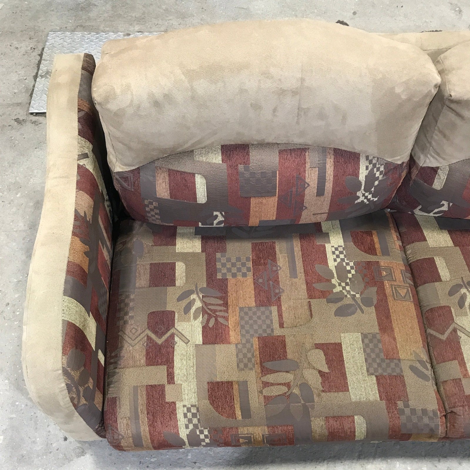 Used Jackknife RV Sofa 62” x 39” - Young Farts RV Parts