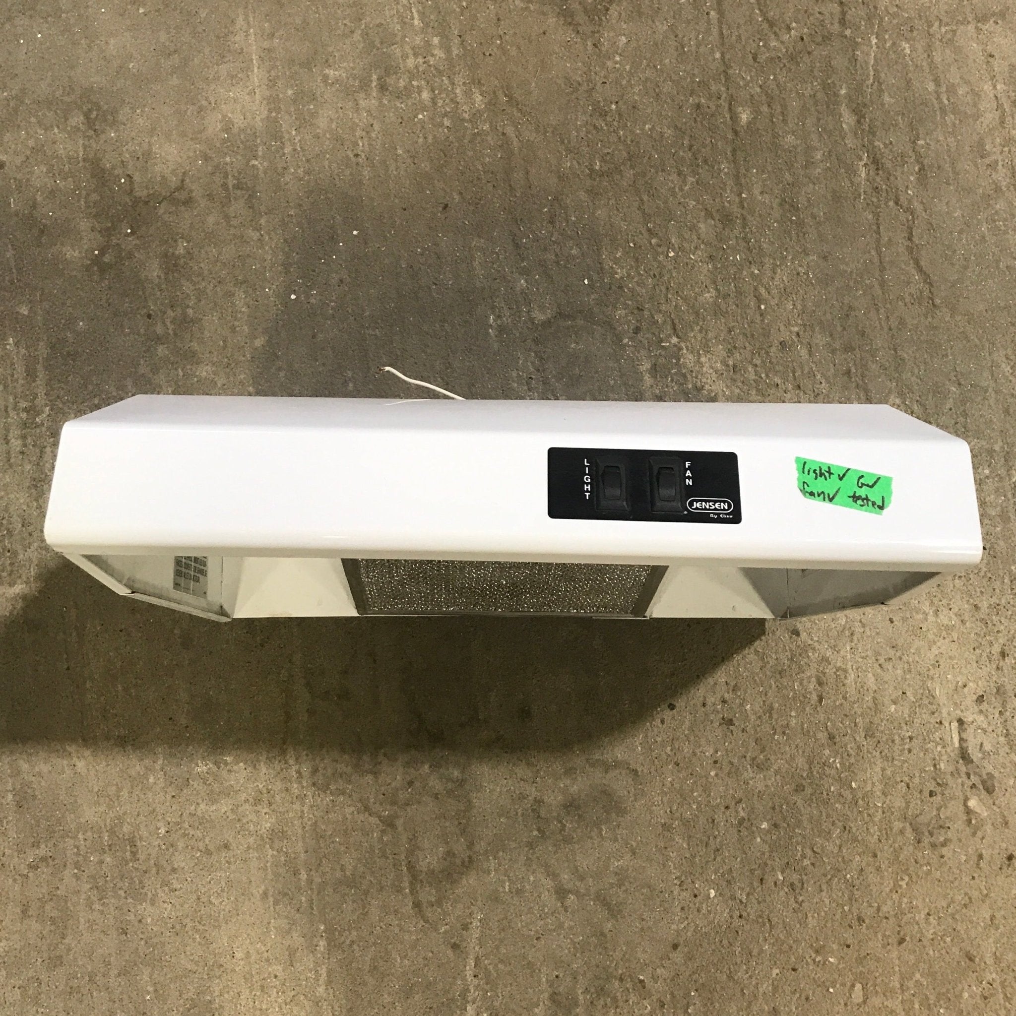 Used Jensen RV Range Hood Fan - R0522500 - Young Farts RV Parts