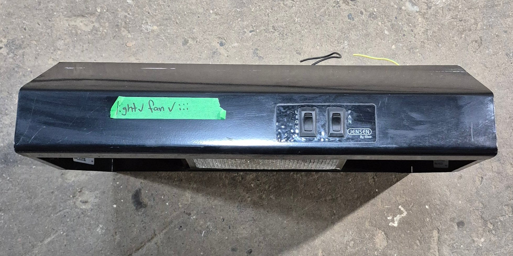 Used Jensen RV Range Hood Fan - R0523400 - C - Young Farts RV Parts