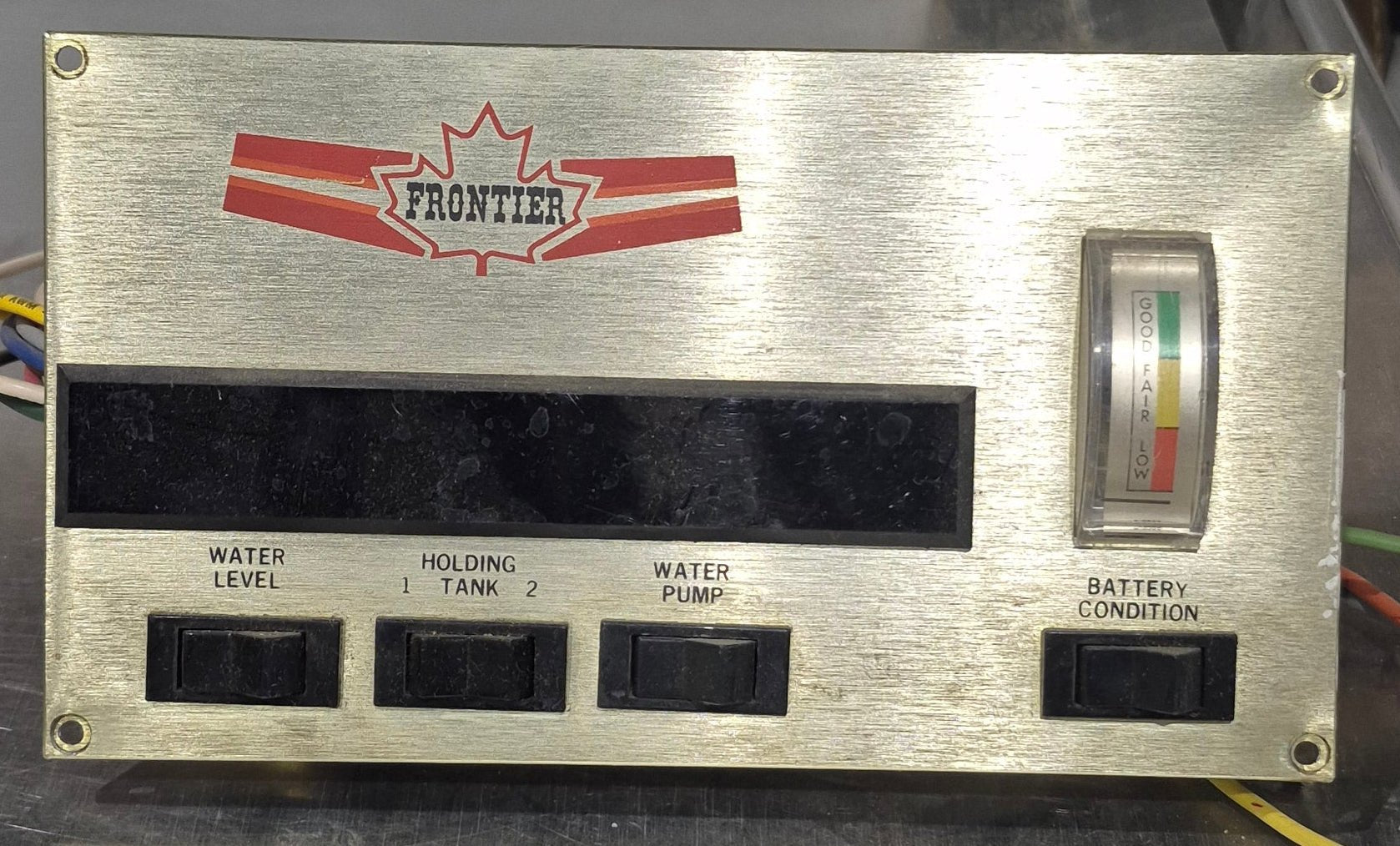 Used Jensen / Wemac, Frontier Branded Control Panel - 8500 - Young Farts RV Parts