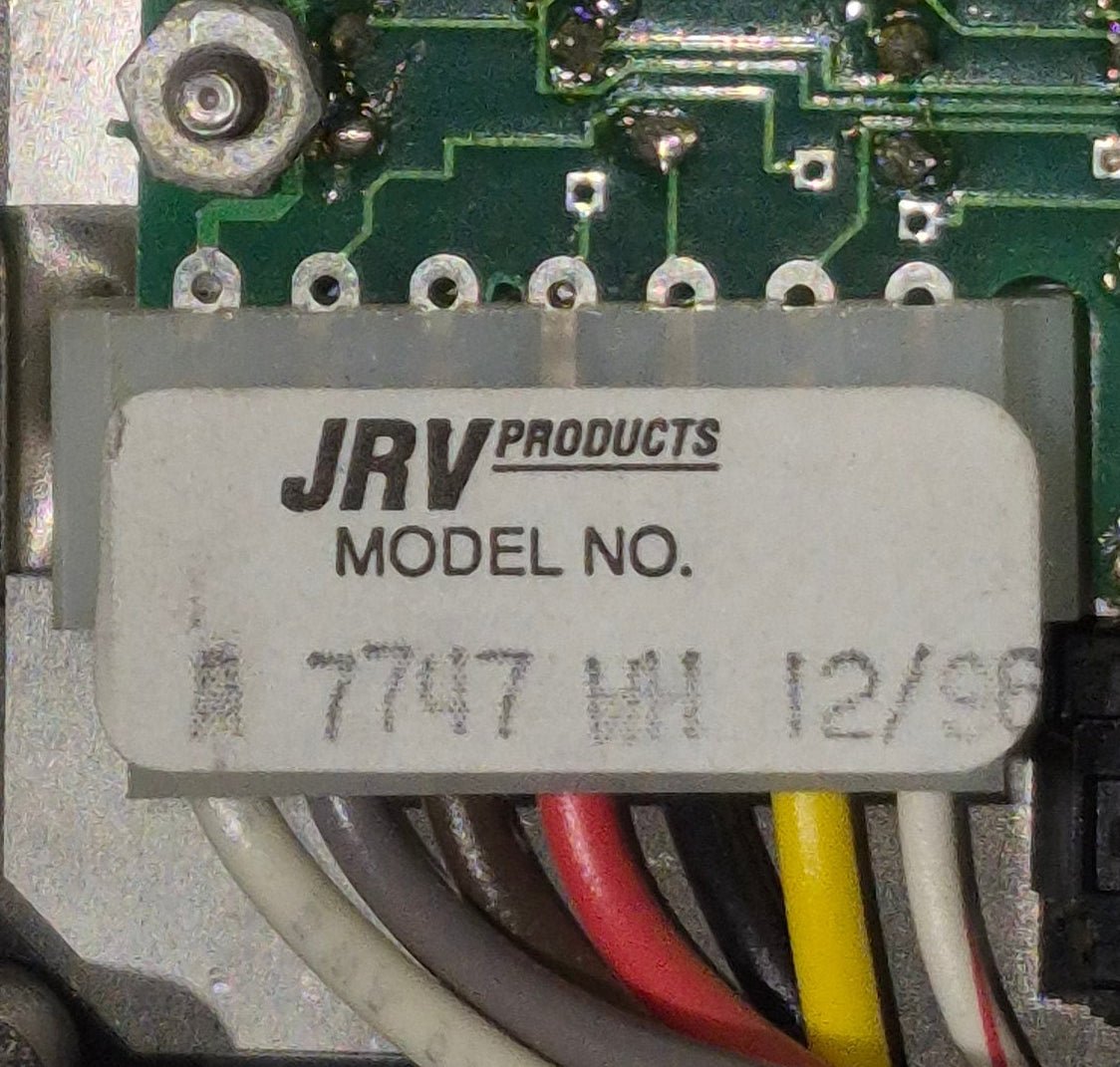 Used JRV Tank Monitor System Panel - R7747WH - Young Farts RV Parts