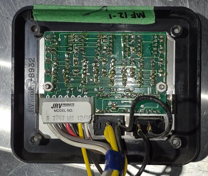 Used JRV Tank Monitor System Panel - R7747WH - Young Farts RV Parts