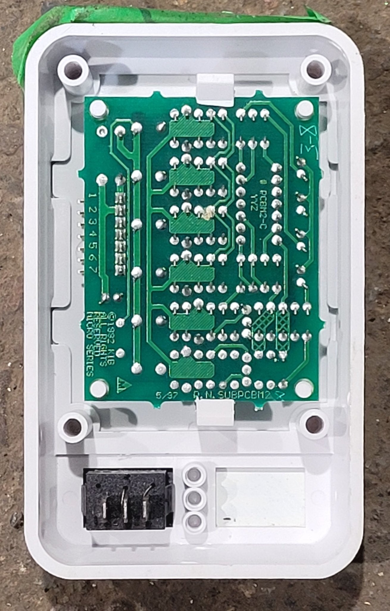 Used KIB Micro Monitor SUB PCBM2 - PCBM2 - C YYZ White - Young Farts RV Parts