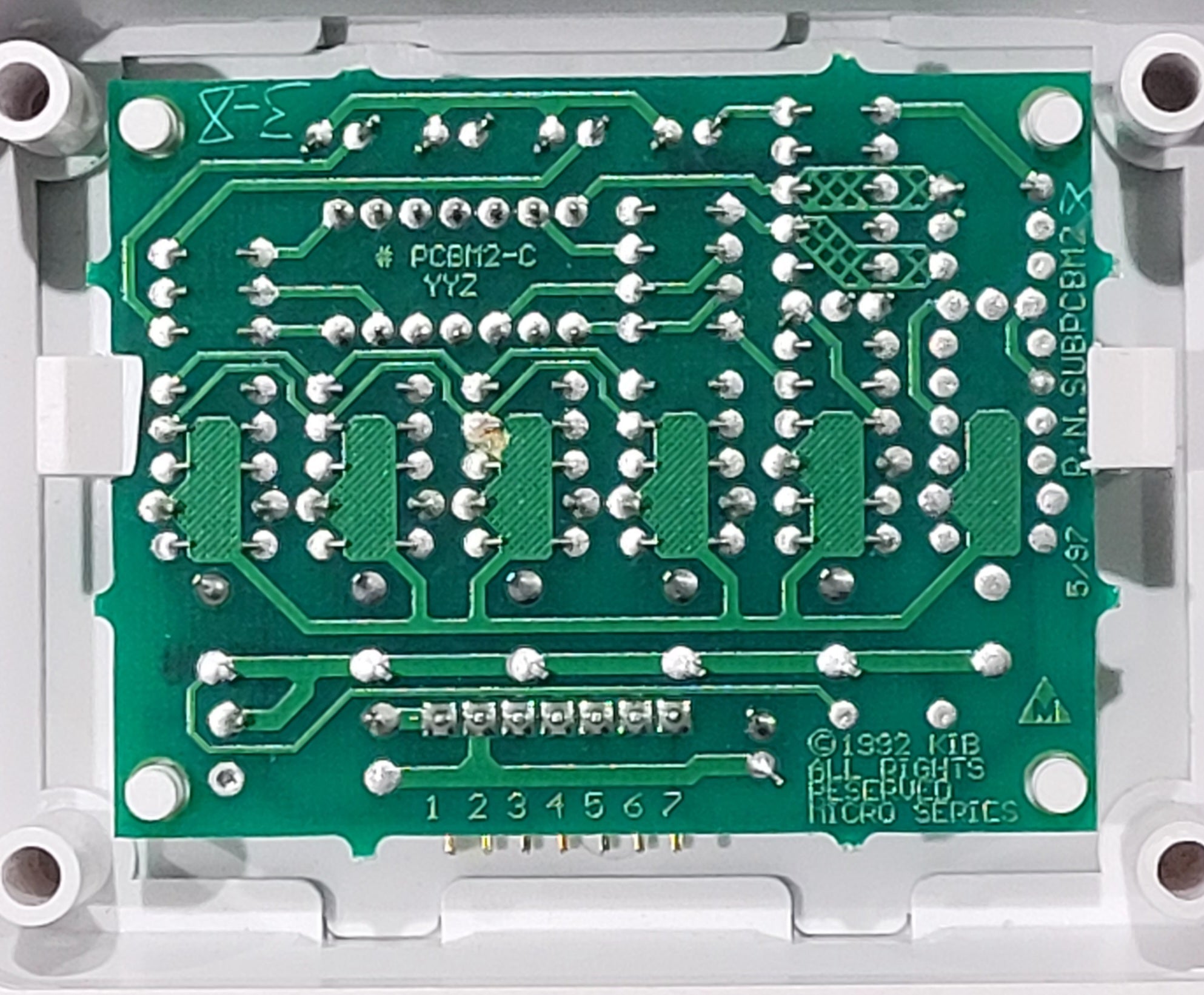 Used KIB Micro Monitor SUB PCBM2 - PCBM2 - C YYZ White - Young Farts RV Parts