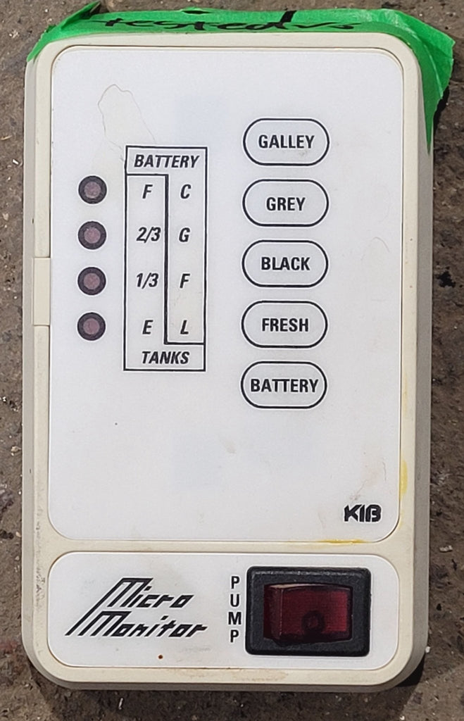 Used KIB Micro Monitor SUB PCBM2 - PCBM2 - C YYZ White - Young Farts RV Parts