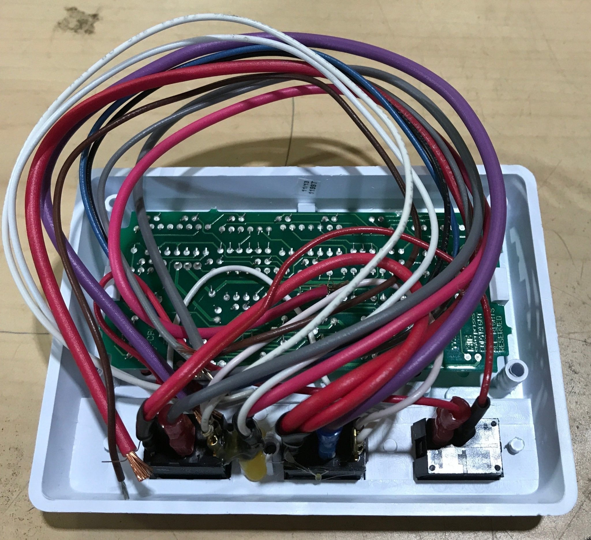 Used KIB Micro Monitor SUBPCBM2 - White - Young Farts RV Parts