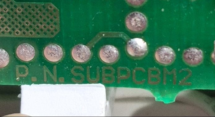 Used KIB Micro Monitor, White - SUBPCBM2 , PCBM2 - C YYZ - Young Farts RV Parts