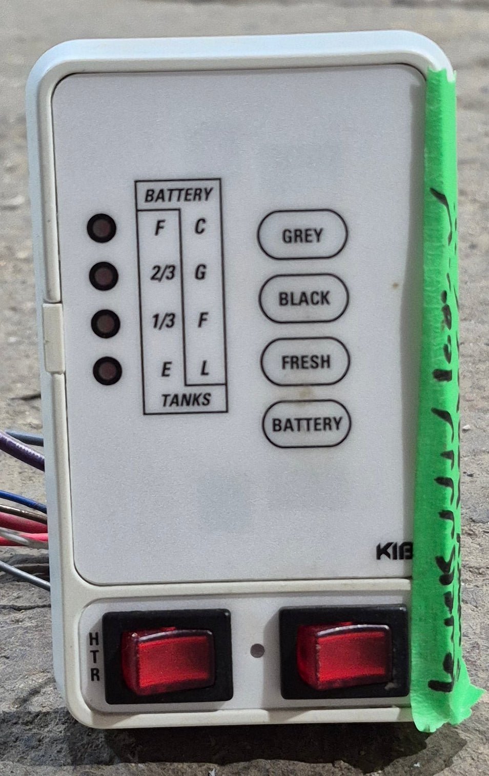 Used KIB Micro Monitor, White - SUBPCBM2 , PCBM2 - C YYZ - Young Farts RV Parts