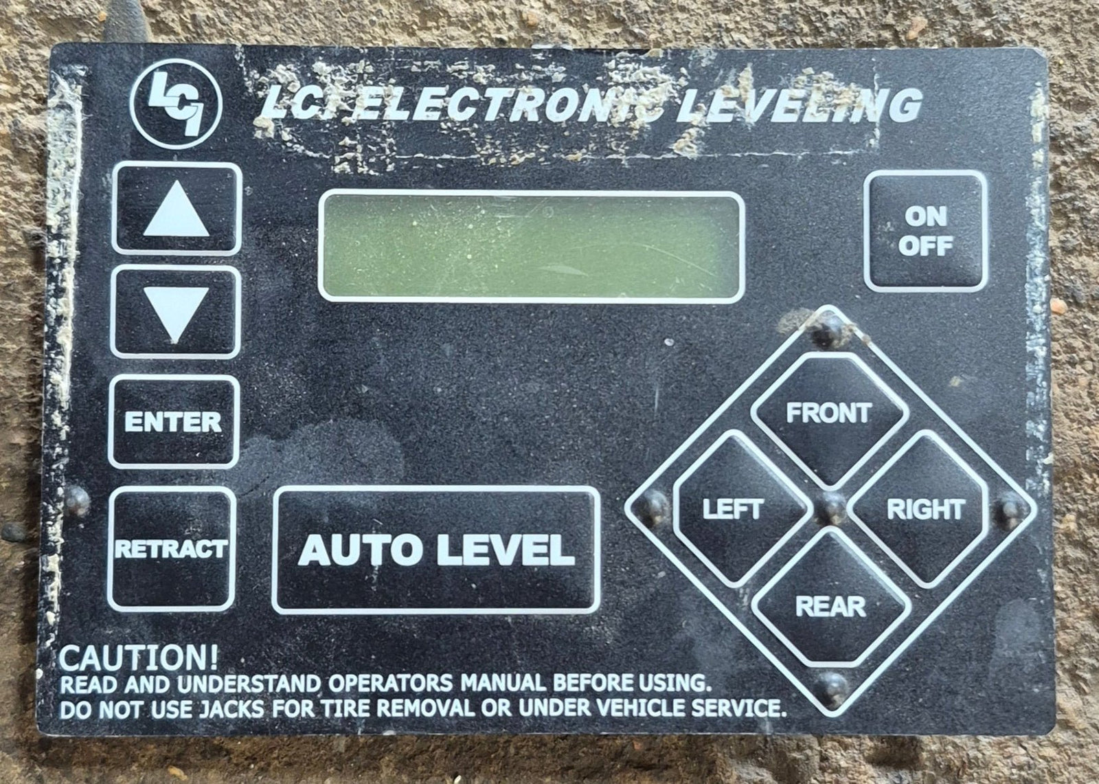 Used Lippert Components 234802 Leveling System Touchpad - Young Farts RV Parts