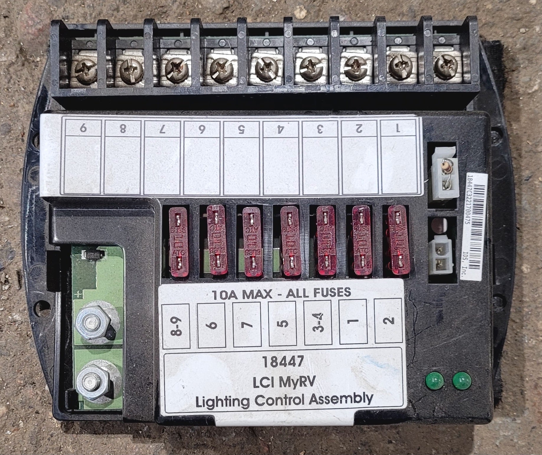 Used Lippert MyRV Lighting Control Module - 18447 - Young Farts RV Parts