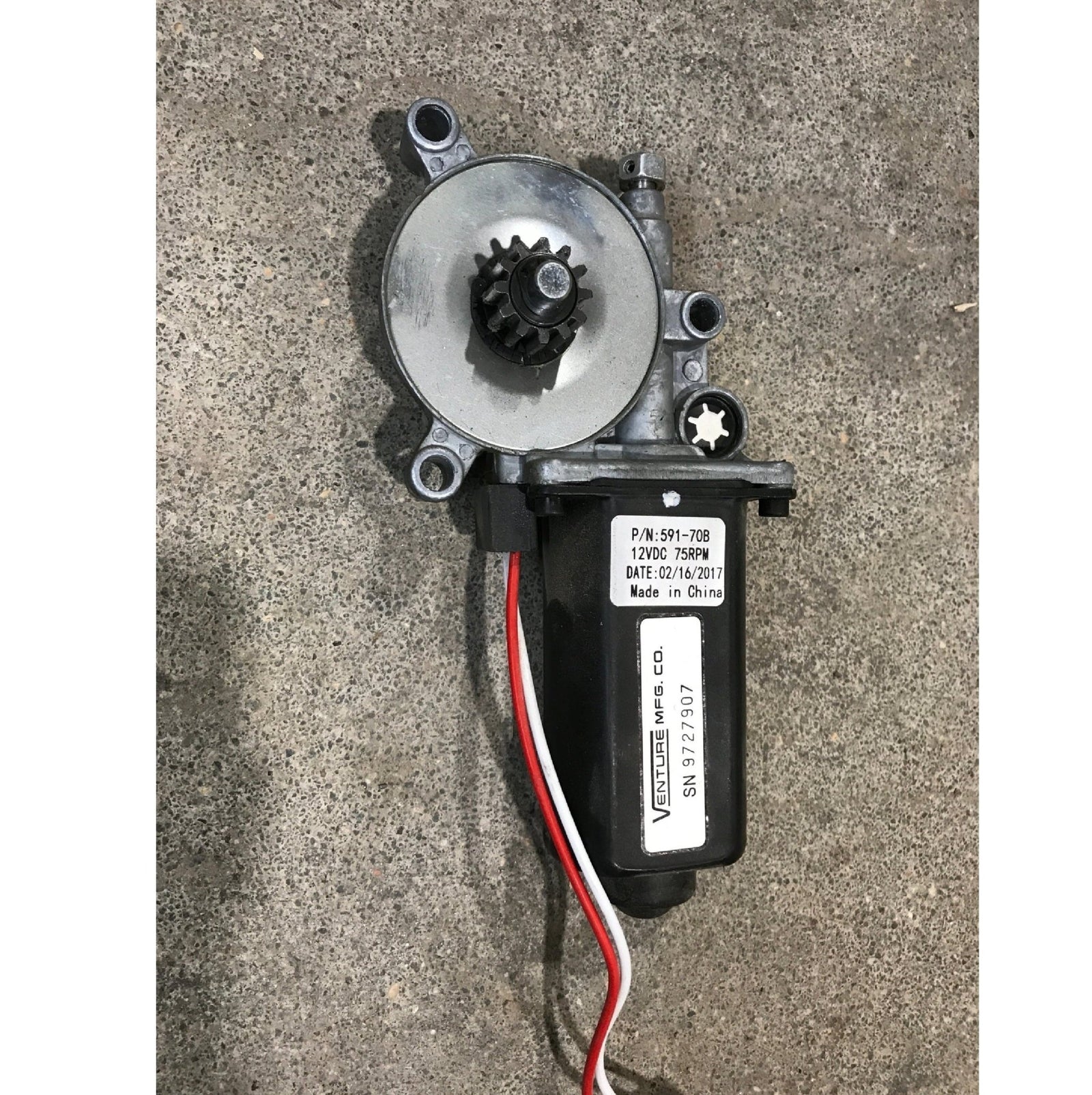 Used Lippert Replacement Motor - 591 - 70B - Young Farts RV Parts