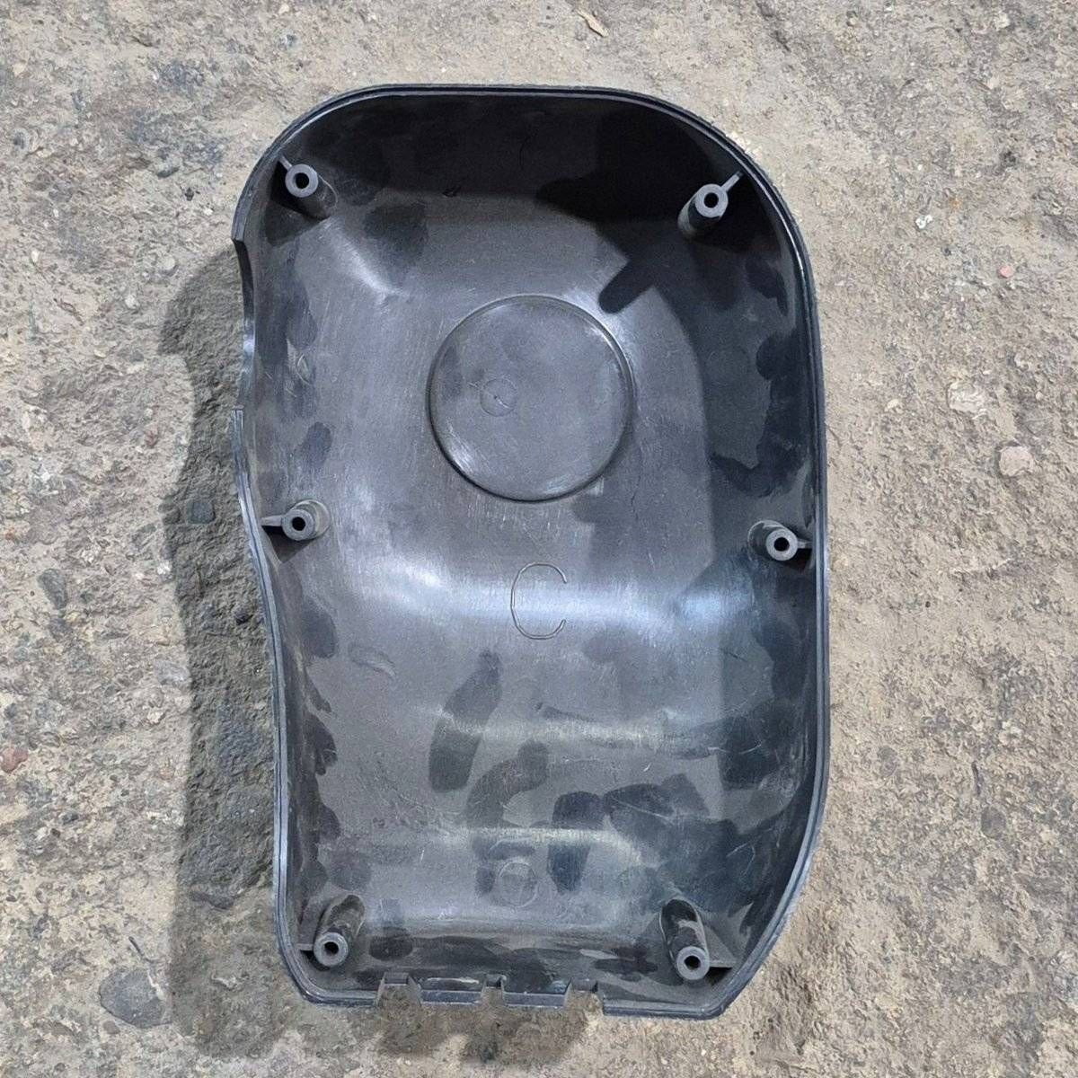 Used Lippert Solera Cover, Front Side, Idler/ Rear, Black - 289566 - Young Farts RV Parts