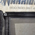 Used Lippert Toy Hauler Patio Wall Armor System Screen Door, Left Side - 82 1/4" X 47 5/8" - Young Farts RV Parts