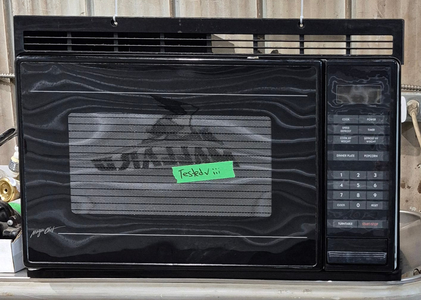 Used Magic Chef RV Microwave - 21 3/4