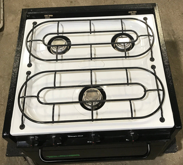 Used Magic Chef RV Range / Cooktop, 3 Burner - CLY1631BDH - Young Farts RV Parts