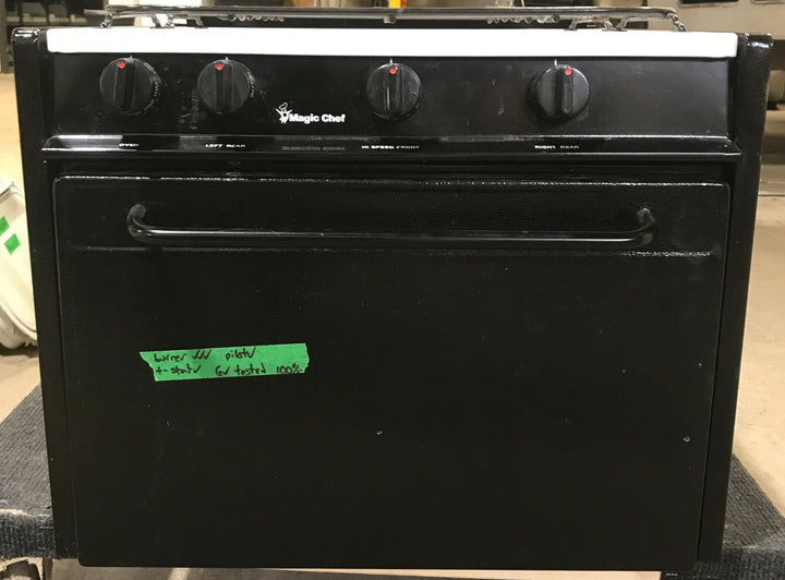 Used Magic Chef RV Range / Cooktop, 3 Burner - CLY1631BDH - Young Farts RV Parts