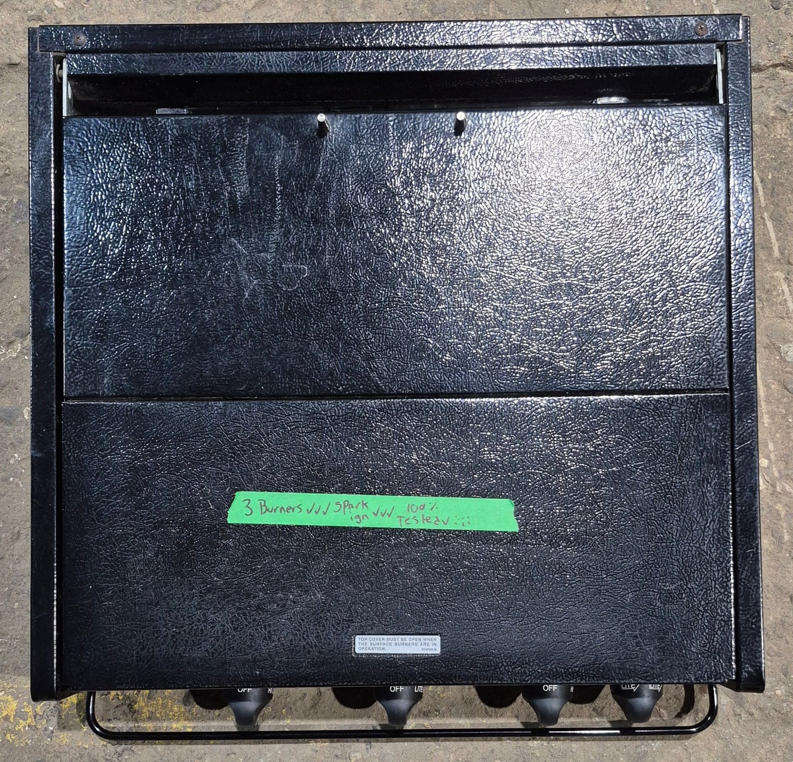 Used Magic Chef RV Range / Cooktop, 3 Burner - CLZ8560ADB - Young Farts RV Parts