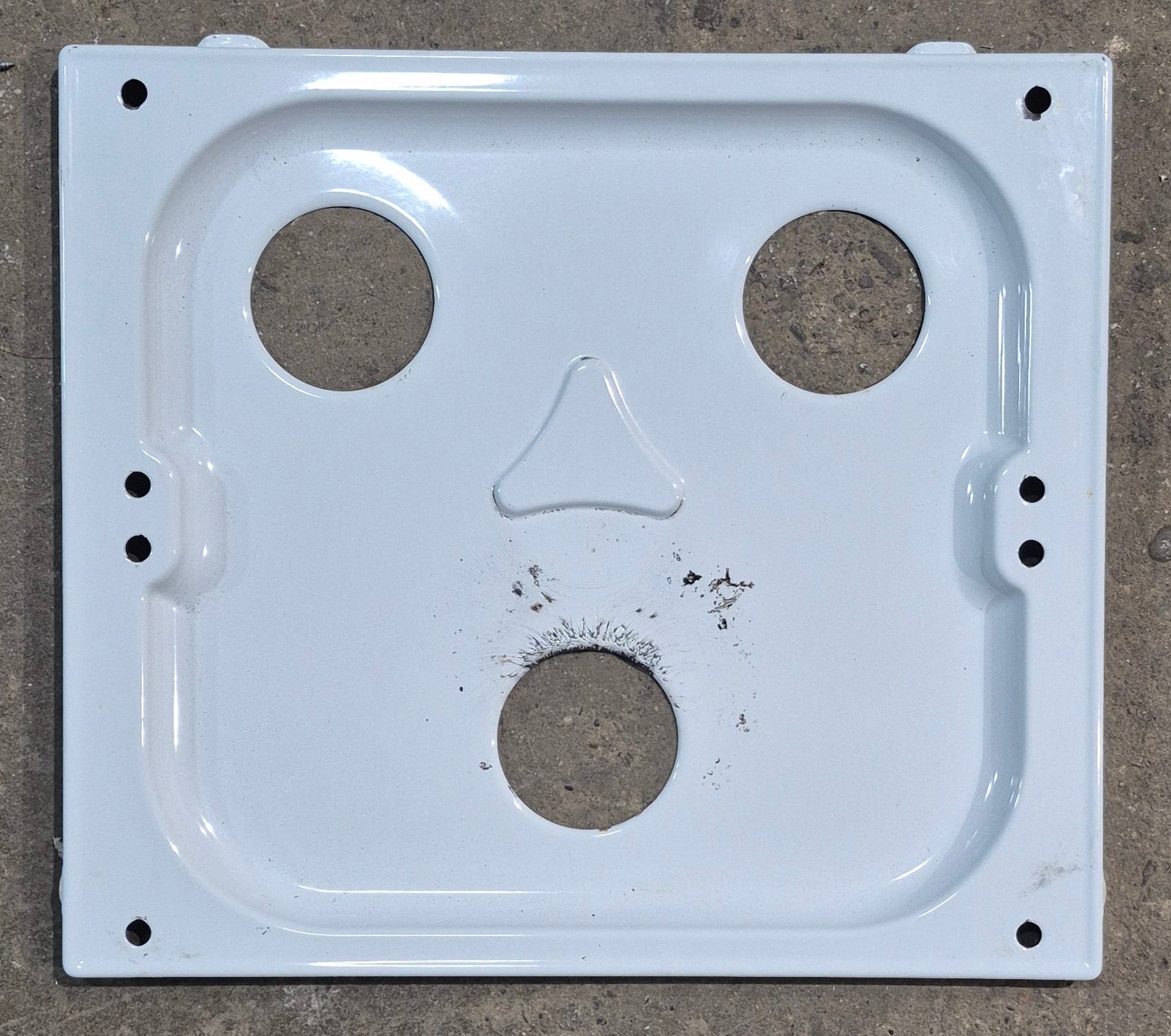 Used Magic Chef Stove Metal Main Top, White - 74001333 - Young Farts RV Parts