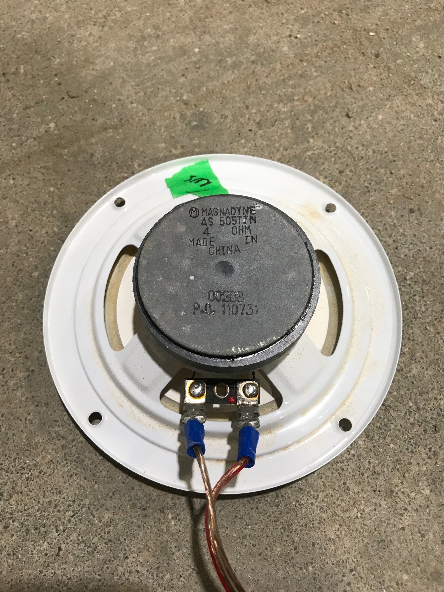 Used Magnadyne AS505TJN - 6" Speaker - Young Farts RV Parts