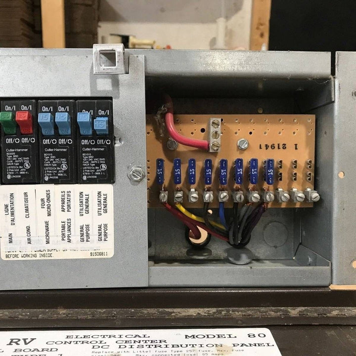Used Magnetek Distribution Panel, 20 AMP - Model 80 - Young Farts RV Parts