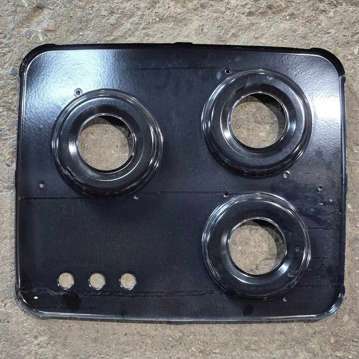 Used Main Top Suburban - Cooktop Cover, Black - 2940ABK - Young Farts RV Parts