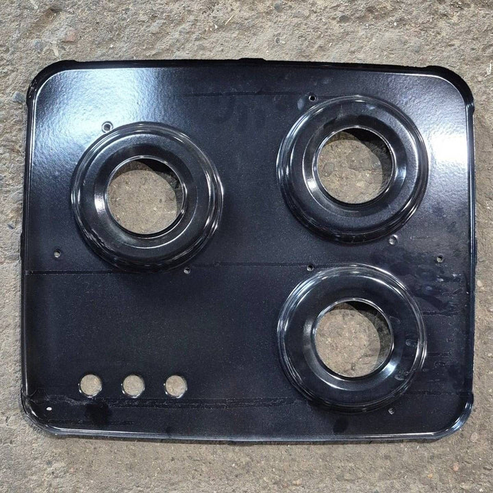 Used Main Top Suburban - Cooktop Cover, Black - 2940ABK - Young Farts RV Parts