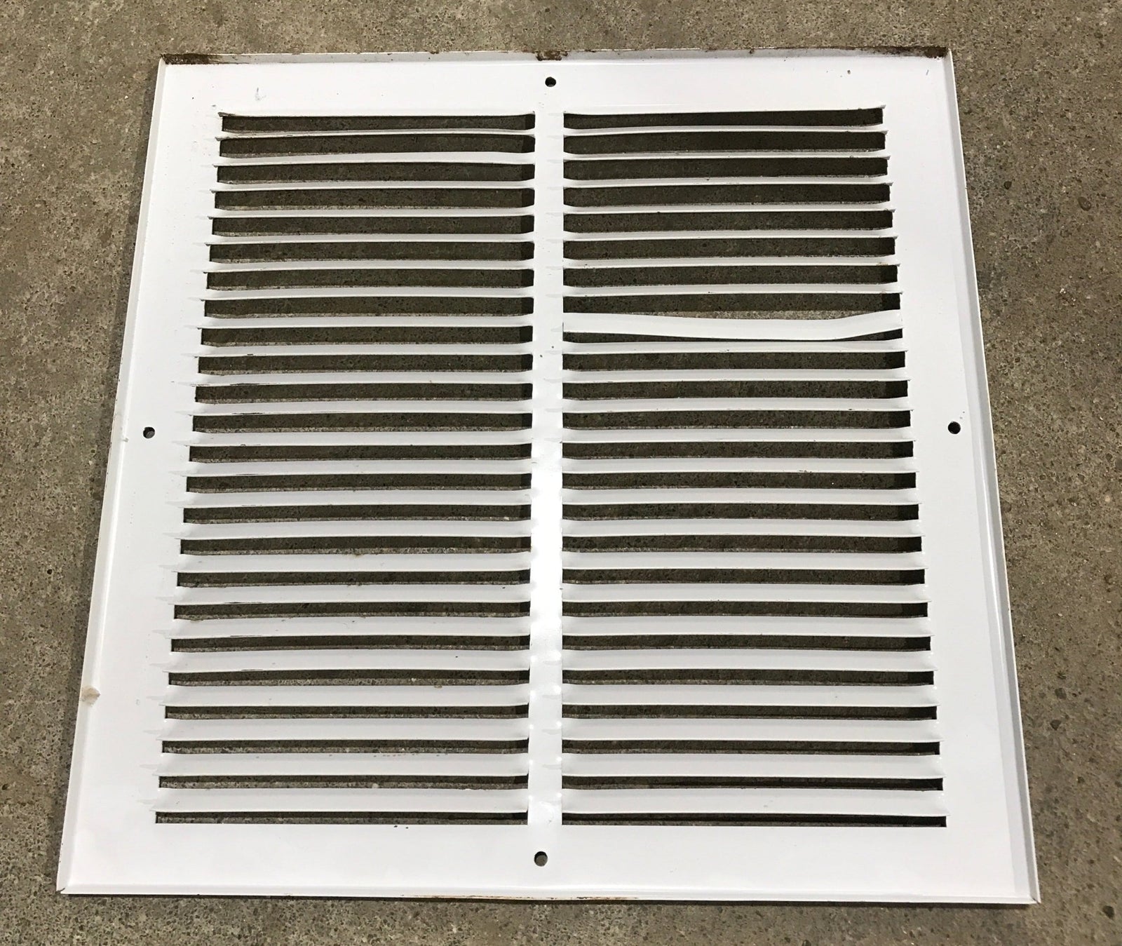 Used Metal RV Interior Furnace Access Door 13 3/4