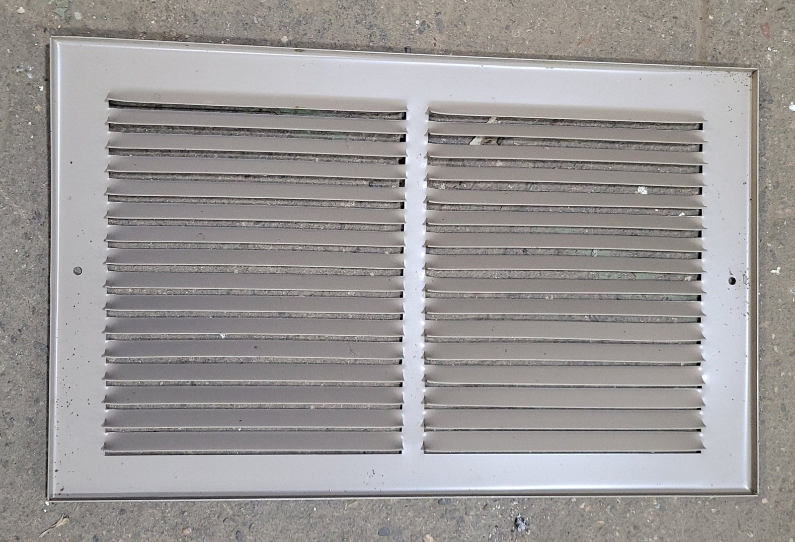 Used Metal RV Interior Furnace Access Door 15 3/4