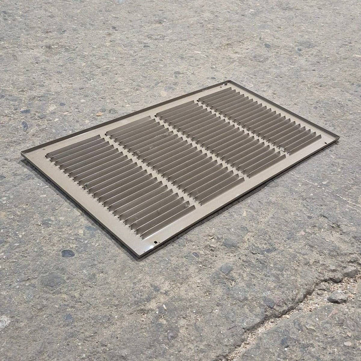 Used Metal RV Interior Furnace Access Door - 21 3/4" X 11 3/4" - Young Farts RV Parts
