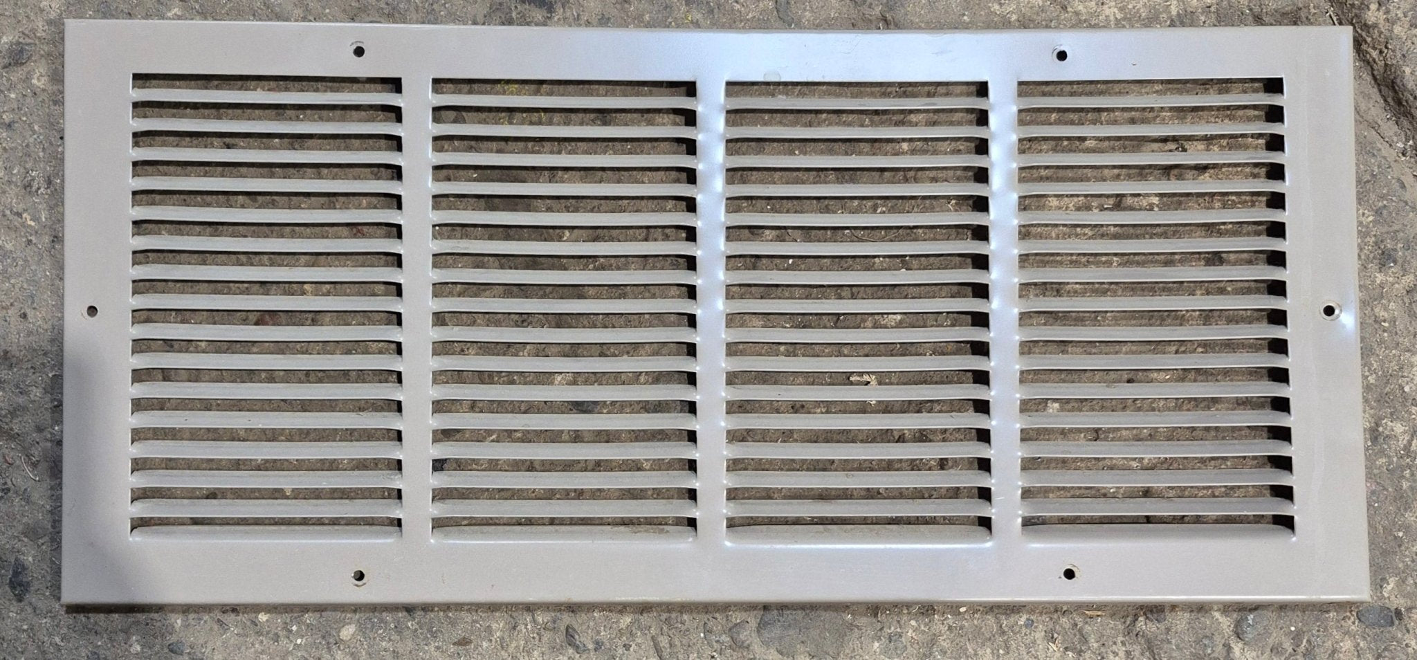 Used Metal RV Interior Furnace Access Door 22" W x 10" H - Young Farts RV Parts