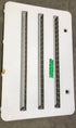 Used Norcold 621154 - Off White Air Intake Side Refrigerator Vent - NO FRAME - Young Farts RV Parts