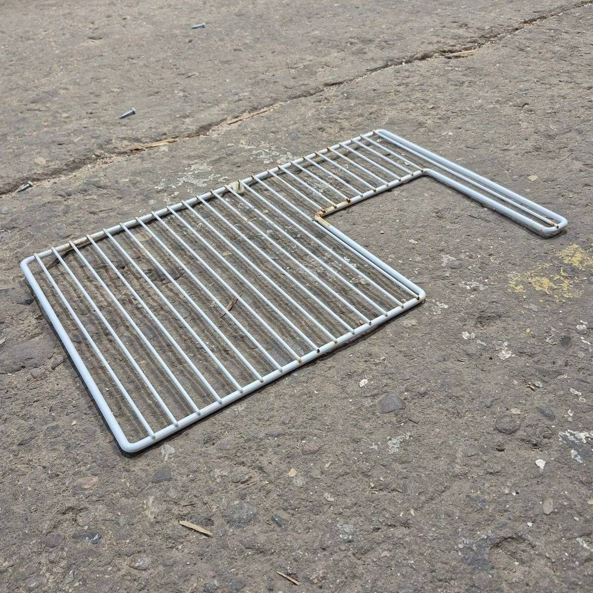 Used Norcold Bottom Wire Shelf, White, 19 3/8" X 11 3/4" - Young Farts RV Parts