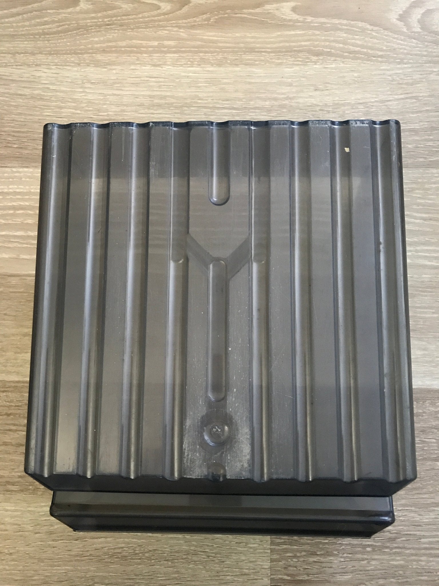 Used Norcold Crisper Bin 61571340 - BLACK/CLEAR - Young Farts RV Parts