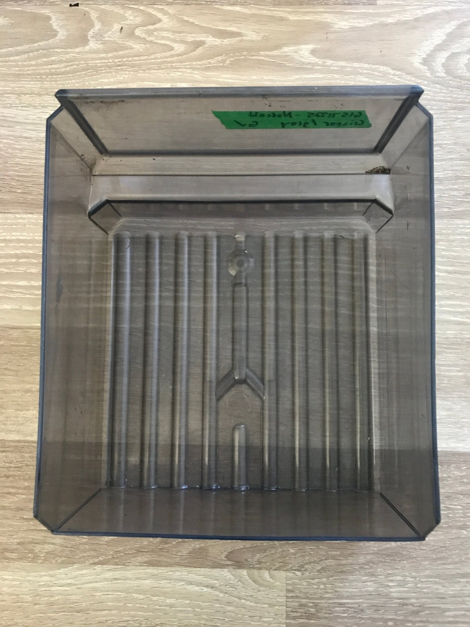 Used Norcold Crisper Bin 61571340 - BLACK/CLEAR - Young Farts RV Parts