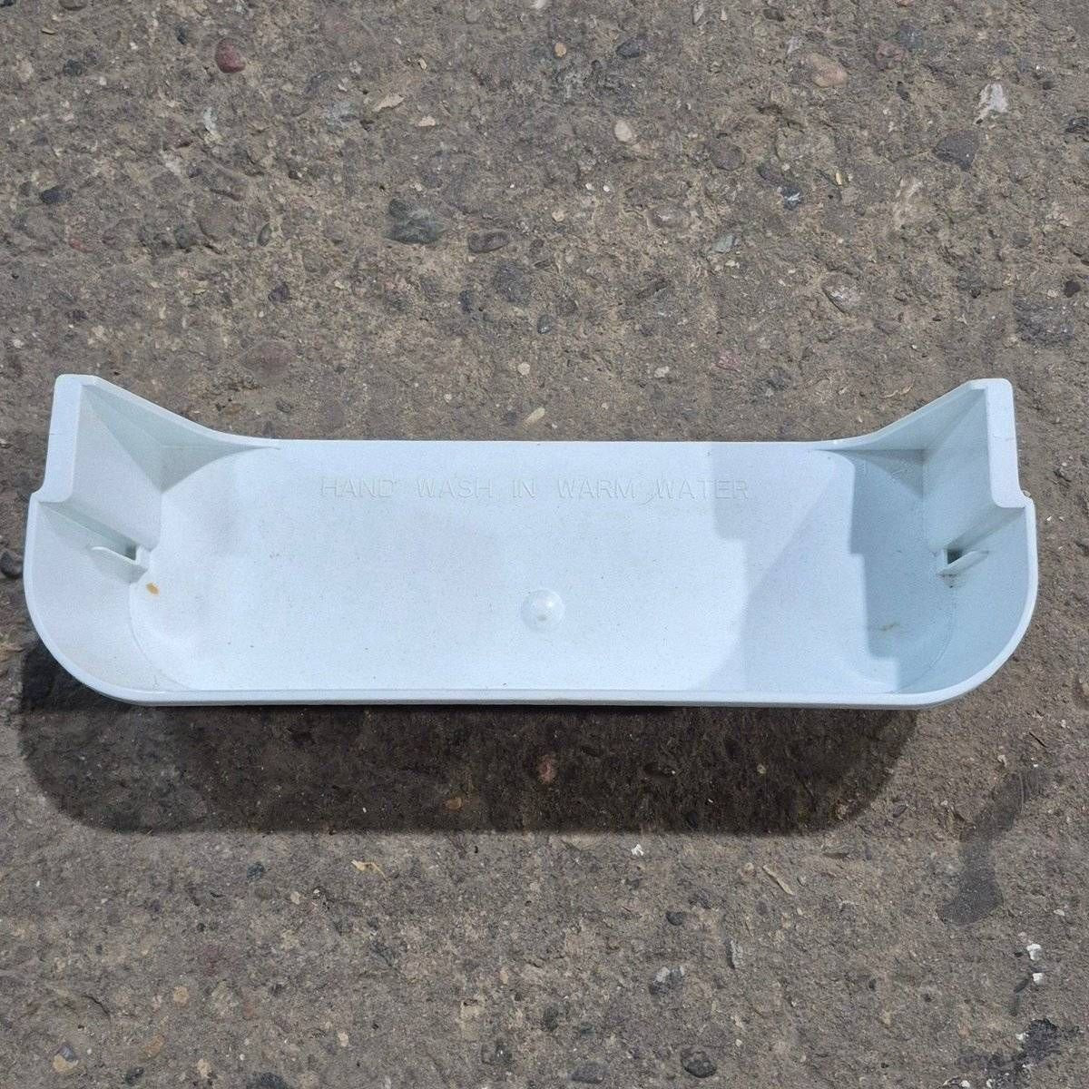 Used Norcold Door Shelf, White, 11 1/4" X 3 1/2" X 3 1/2" - 628686 - Young Farts RV Parts