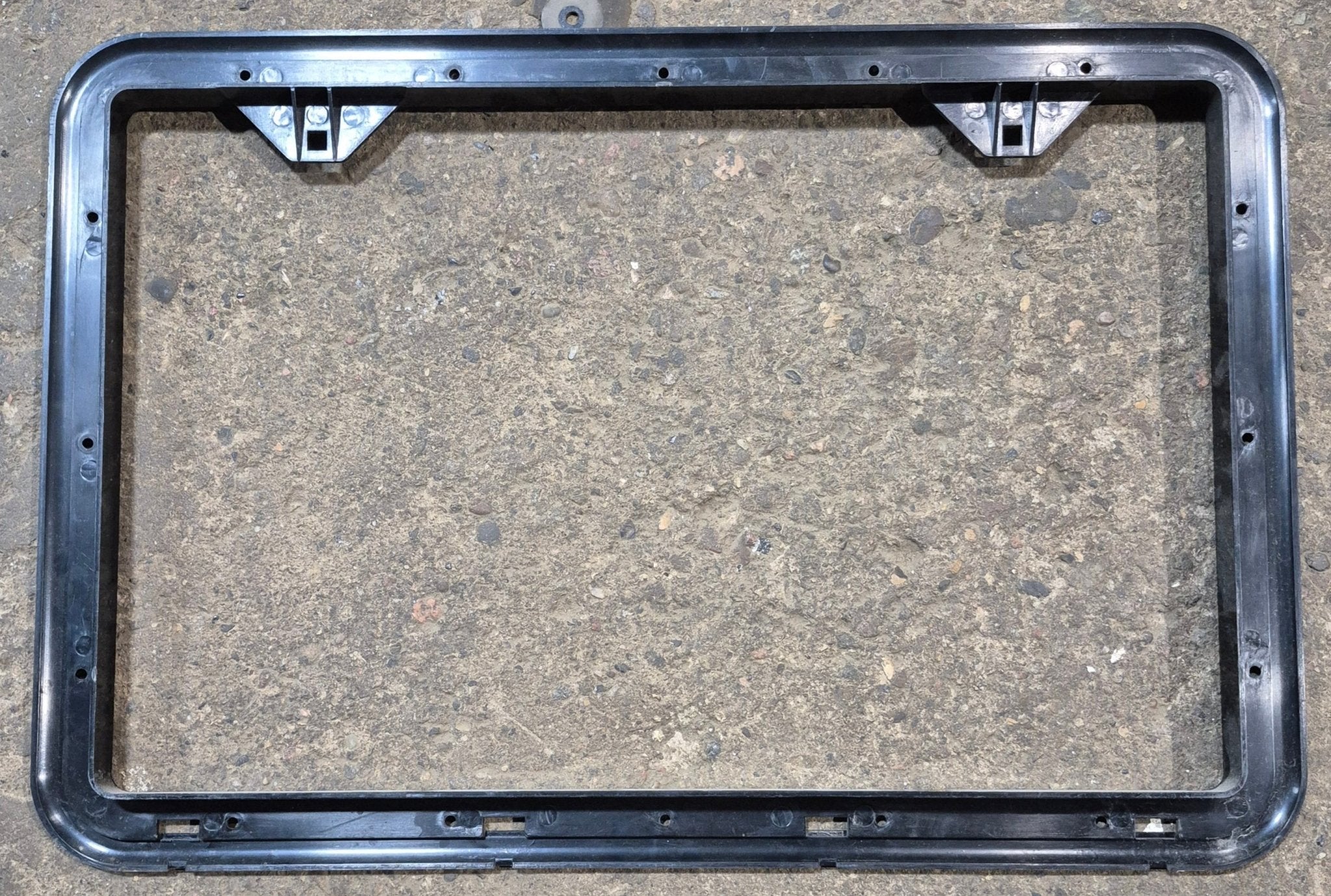 Used Norcold FRAME for 621156BK Black Air Intake Side Refrigerator Vent - Young Farts RV Parts